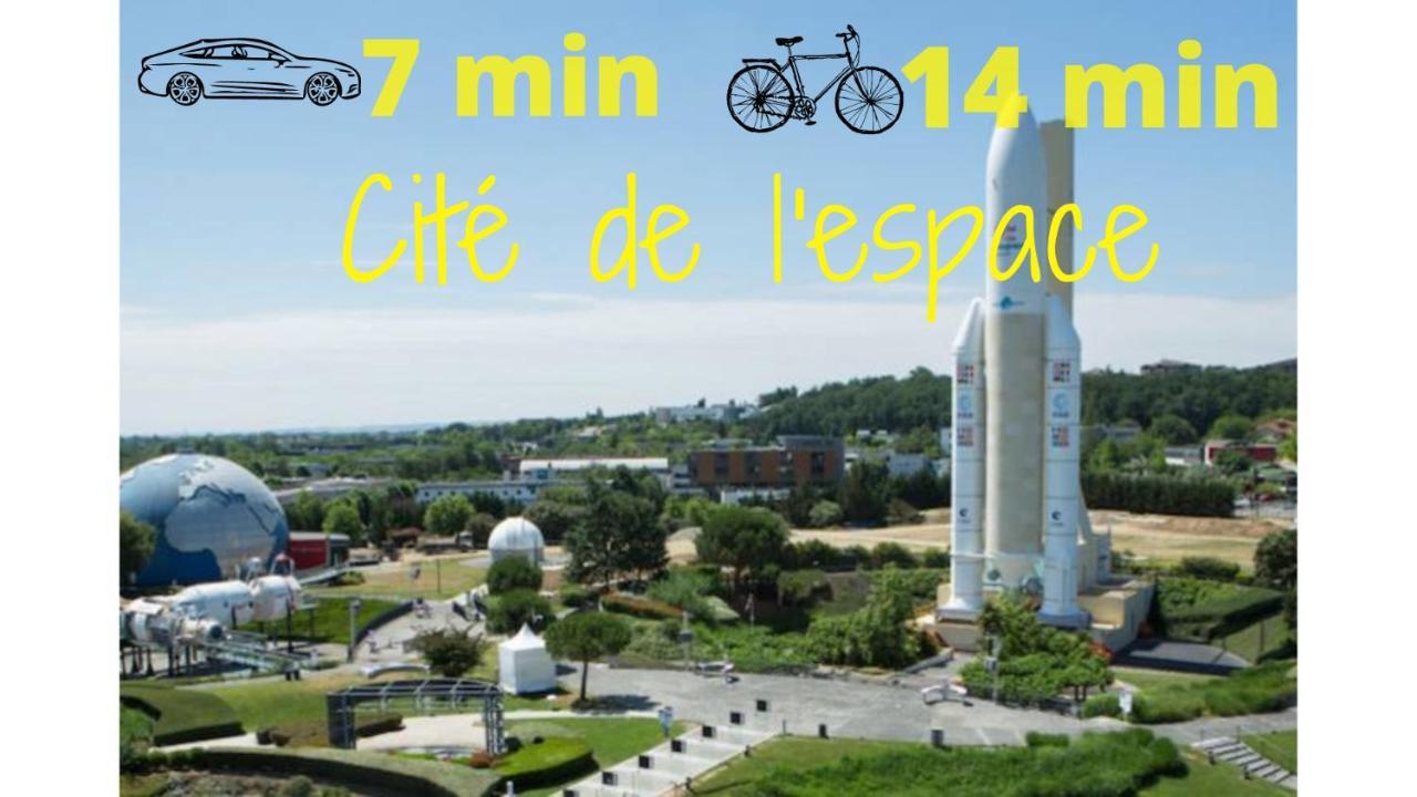 La Loge Du Minotaure, Parking Et Bureaux Apartment Тулуза Екстериор снимка