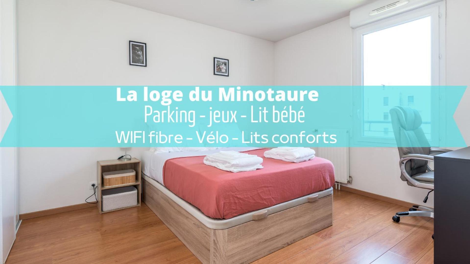 La Loge Du Minotaure, Parking Et Bureaux Apartment Тулуза Екстериор снимка